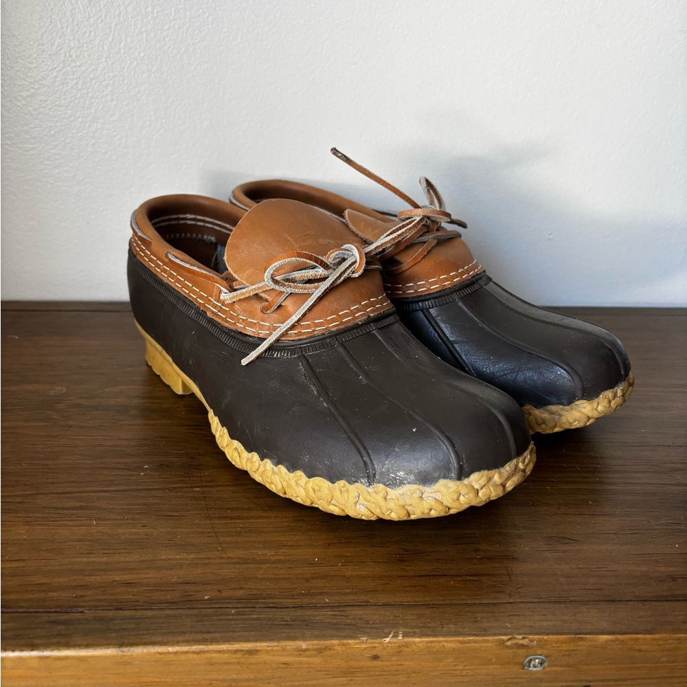 Llbean Women’s Rubber Moc Bean Boots